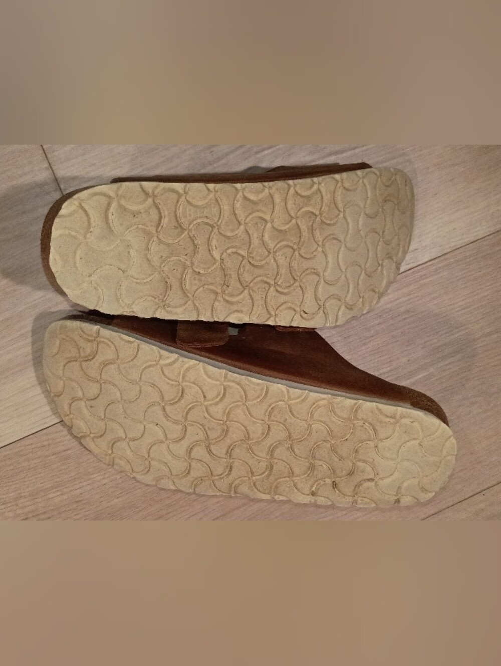 Birkenstock Arizona Big Buckle Slide Sandals in Cognac EU39 - Picture 5 of 7